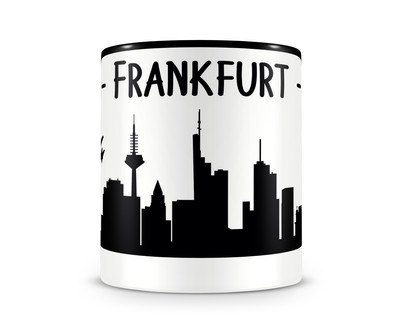 Frankfurt Skyline Kaffeetasse Kaffeepott - Ansicht 2