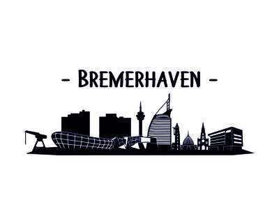 Bremerhaven Skyline Kaffeetasse Kaffeepott - Ansicht 4