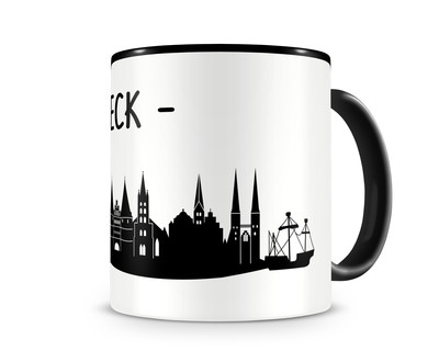 Lbeck Skyline Kaffeetasse Kaffeepott - Ansicht 3