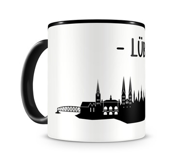 Lbeck Skyline Kaffeetasse Kaffeepott - Ansicht 1