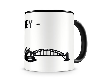 Sydney Skyline Kaffeetasse Kaffeepott - Ansicht 3