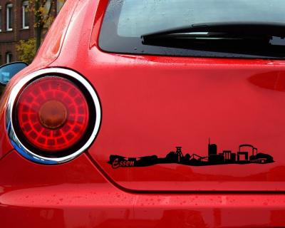 Essen Skyline Sticker Aufkleber - Ansicht 2