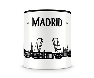 Madrid Skyline Kaffeetasse Kaffeepott - Ansicht 2