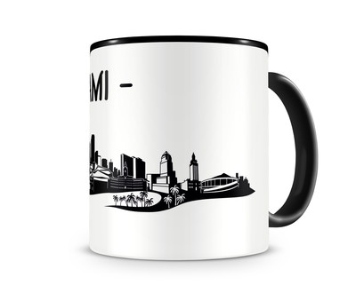 Miami Skyline Kaffeetasse Kaffeepott - Ansicht 3