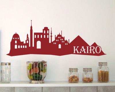 Kairo Skyline Wandtattoo