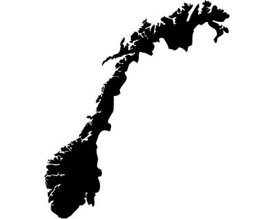 Norwegen Aufkleber - Ansicht 1